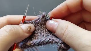 картинка: Убавка трёх петель в одну. Вязание спицами, вязание игрушек