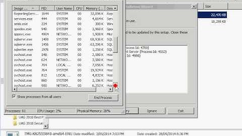 Forefront Lab - Install Forefront UAG SP1 Update 1 and TMG SP2 (Part 17b/42)