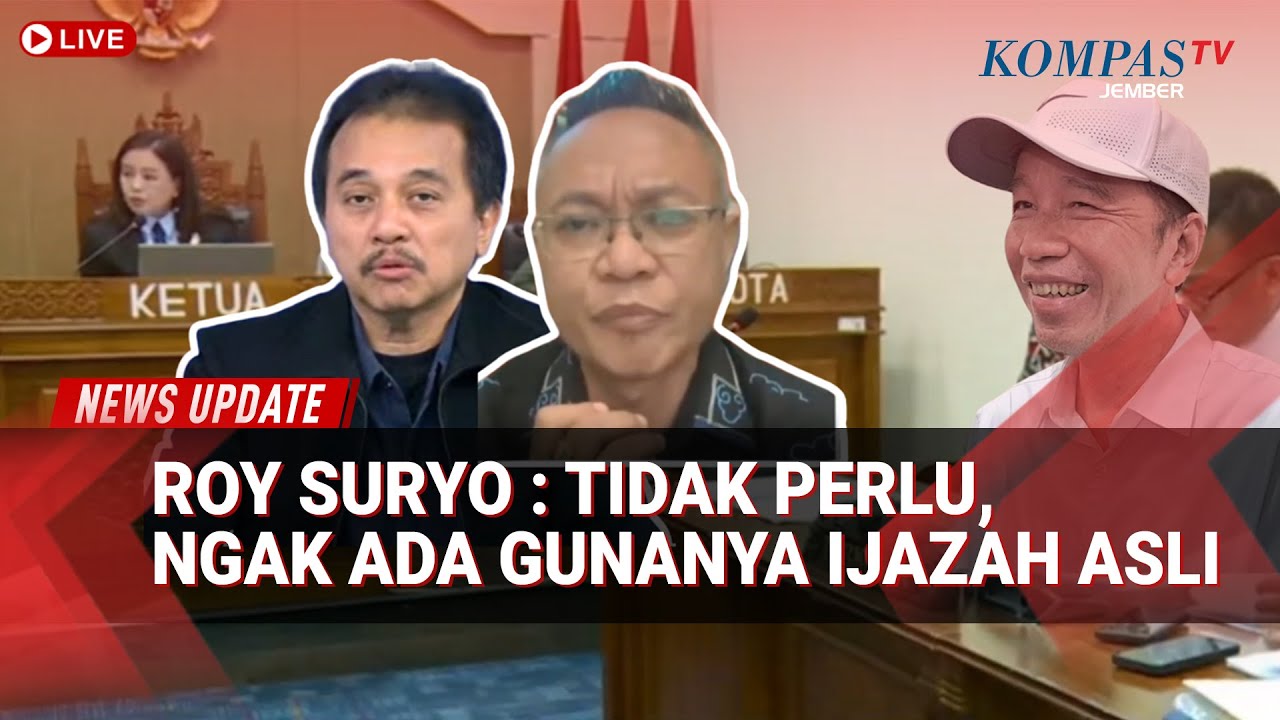 Sidang Ijazah Jokowi Memanas! UGM Dibombardir Pertanyaan KIP, Roy Suryo vs Ade Darmawan Adu Argumen