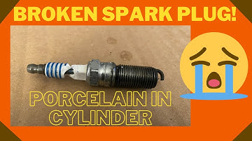 Remove Broken Spark Plug Porcelain