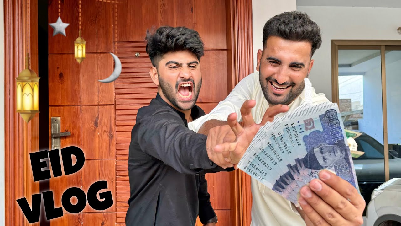 Turab Mujhy Eidi Nai Day Raha 😱| Eid First Day