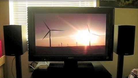 Paradigm Atom Monitor Speakers, Yamaha A/V Receiver