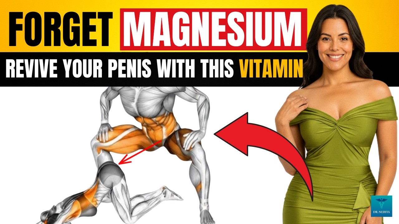 Forget Magnesium Supplements! Take These 2 Vitamins At Night To Revive Your Penis Overnight