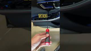 Mercedes s580 trim panel removal #Sclass #2022 #2023 #bodyshop
