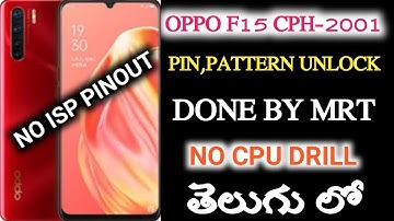 OPPO F15 CPH-2001 UNLOCK DONE BY MRT | NO CPU DRILL| NO ISP PONOUT| TELUGU | OFFLINE