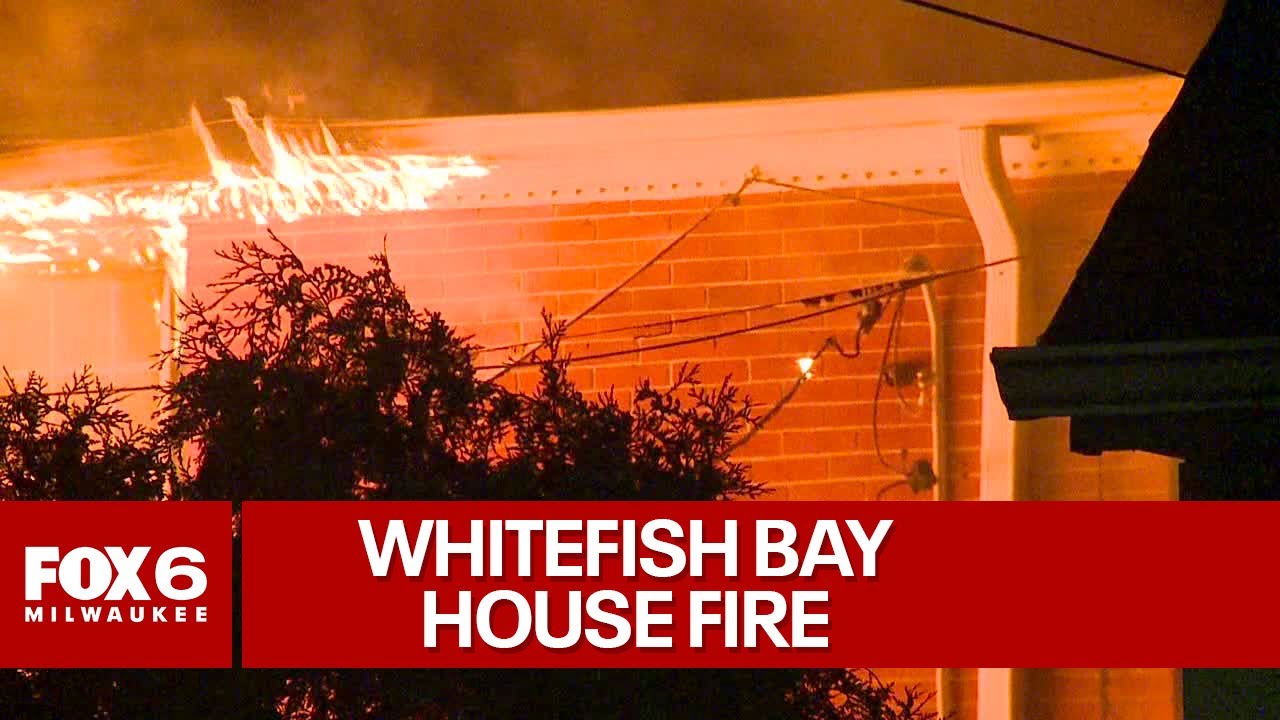 House fire in Whitefish Bay | FOX6 News Milwaukee - YouTube
