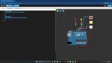 Tutorial Pemrograman Arduino LED Aktif HIGH dan Aktif LOW Menggunakan Button di simulator WOKWI