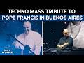 Techno Mass Tribute to Pope Francis in Buenos Aires, DJ Priest Padre Guilherme Draws Thousands
