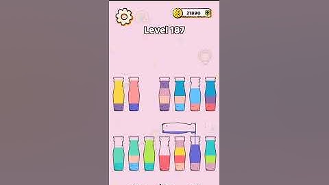 Drink Sort Master - Normal Mode Level 187