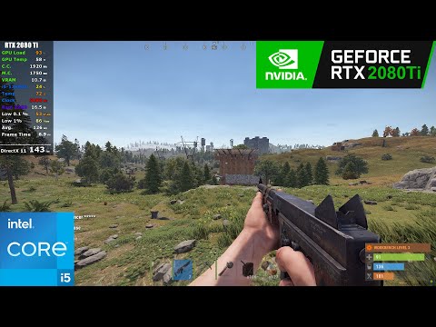 RTX 2080 Ti + i5 13600K | Rust (tested in 2023)