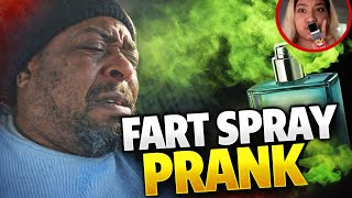 Replacing My Uncles Cologne with FART SPRAY Too See His Reaction *HEATED*