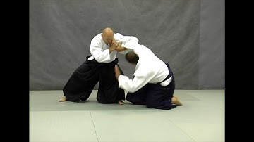 Ukemi waza.Awasete shomen uchi nikyo (ura)  | Справочник техник айкидо | Aikido techniques reference