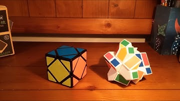 MoYu Skewb + YJ Fisher Cube Unboxing