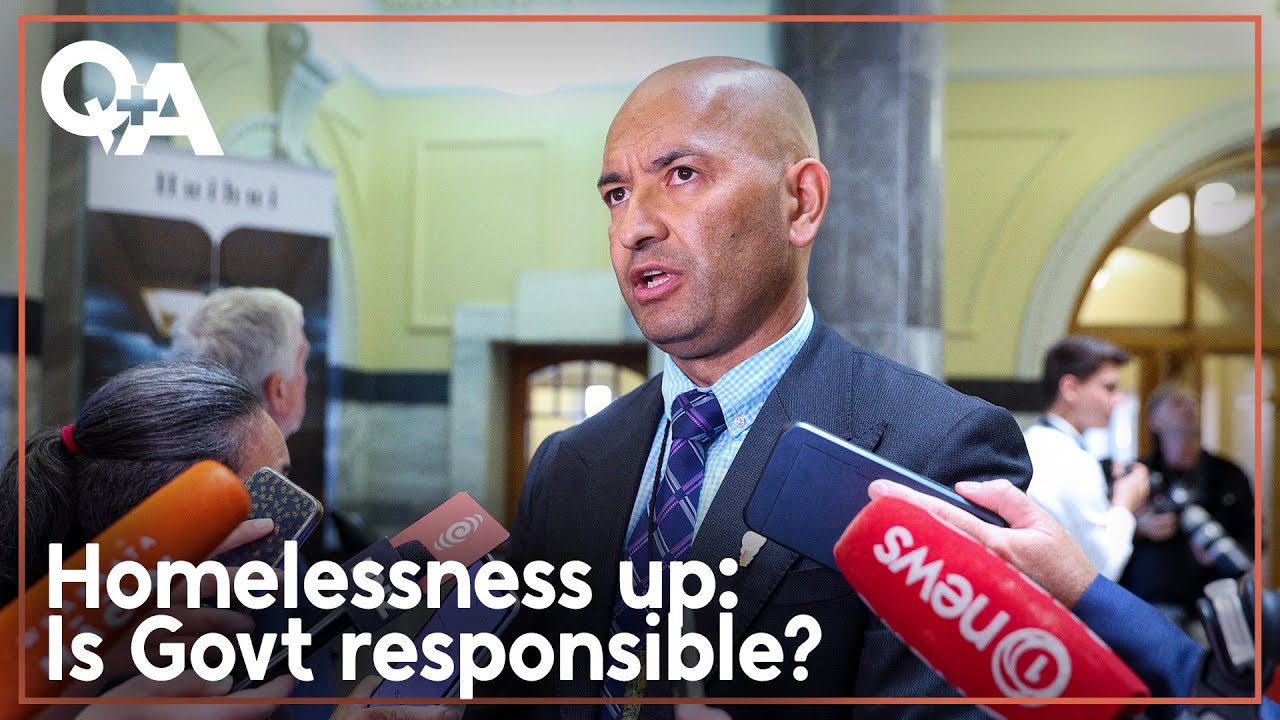 Tama Potaka: Why homelessness is up, endangered species, Māori-Crown relations | Q+A 2025