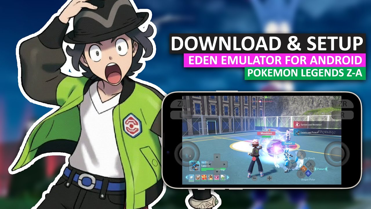 How to Download and Setup Eden Emulator Android with Pokémon Legends Z ...