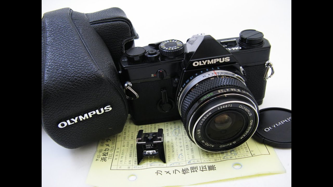 修理完成 オリンパスom 1n黒 ズイコー35mmf2 8 Youtube