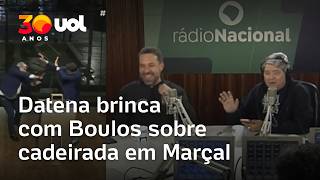 Download Lagu Datena estreia na Rádio Nacional e brinca com Boulos sobre cadeirada em Pablo Marçal; vídeo MP3