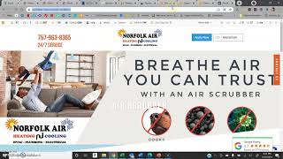 Norfolk Air Plumbing - Web Review