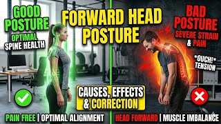 Forward Head Posture | Causes, Effects &amp; Correction Using Animation Video