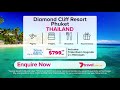 6 nights at Diamond Cliff Resort Phuket from $799 per person