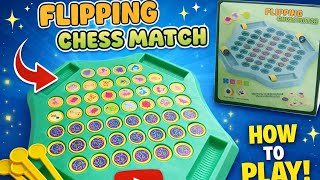 Flipping Chess Match | Educational Board Game for Kids | Full Gameplay & Guide screenshot 1