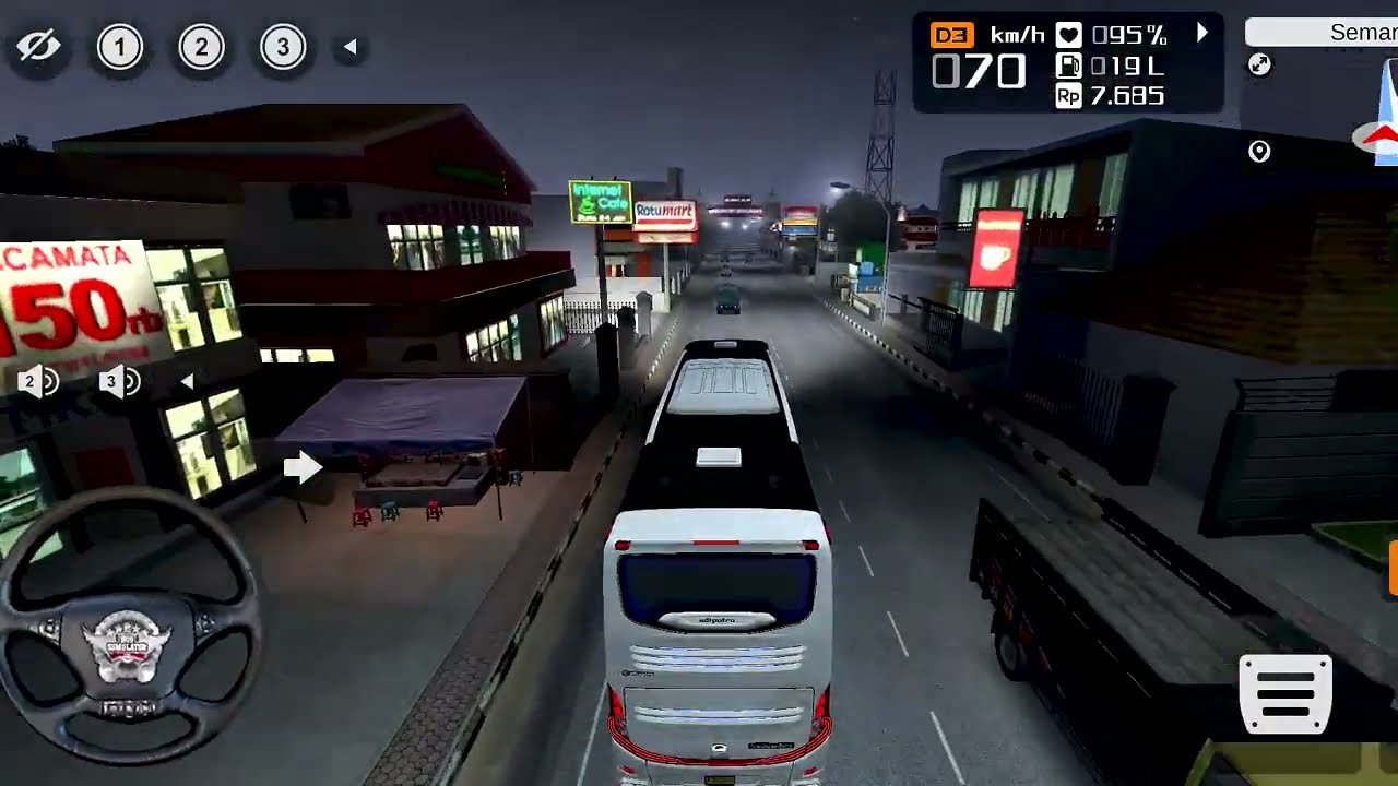 🌙🚌 Night Family Gathering Tour in BUSSID 🌌✨ | Full Night Drive with Family Vibes ❤️ | Part 1🔥