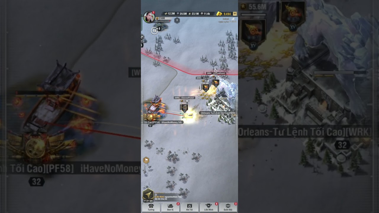 UNSTOPPABLE! 1.11B vs 702M PvP Destruction in Warpath