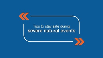 PSEG Tips to stay safe during severe natural events