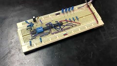 Registro de corrimiento 4bits flip flop D