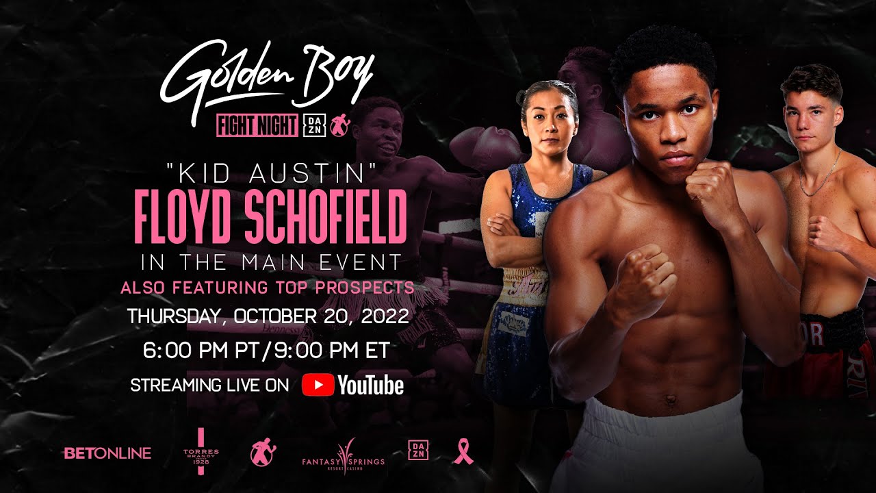 GOLDEN BOY FIGHT NIGHT SCHOFIELD VS