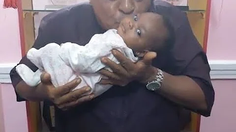 So Cute! ! Jide Kosoko Singing & Dancing With His Grandchild, Sola Kosoko baby