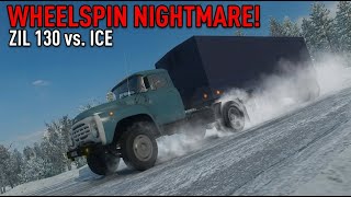 The Soviet ZIL 130 CAN'T Climb This! | Ice Roads & Crazy Traffic | Euro Truck Simulator 2 The Soviet ZIL 130 CAN'T Climb This! | Ice Roads & Crazy Traffic | Euro Truck Simulator 2