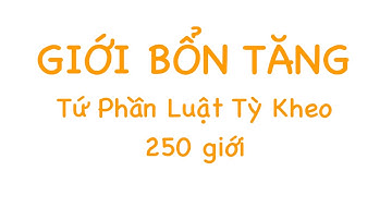 GIỚI BỔN TĂNG (Phần 1) || RIÊNG GIỚI XUẤT GIA