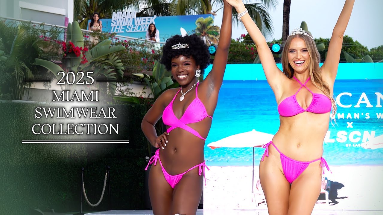 ✨ 2025 MIAMI SWIMWEAR COLLECTION ✨｜4K｜#LINGERIEㅣMiami Swim