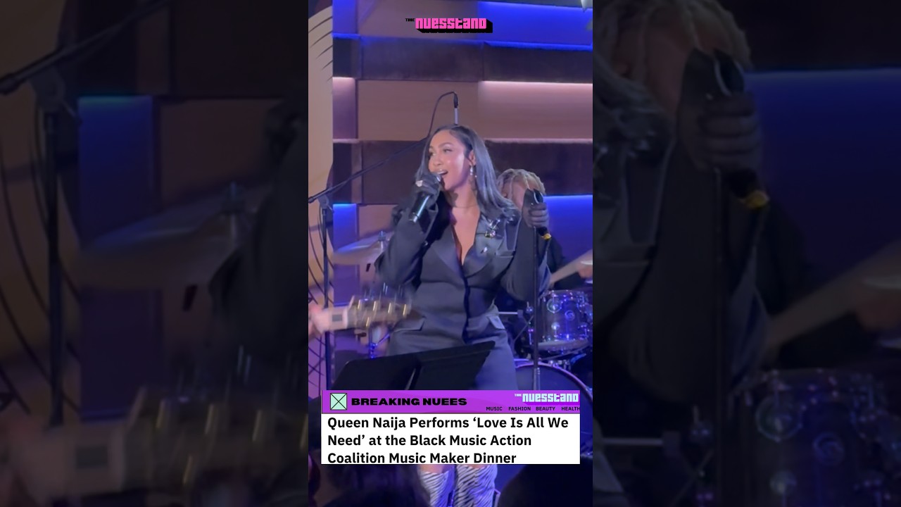 Queen Naija performs at the BMAC music maker dinner 