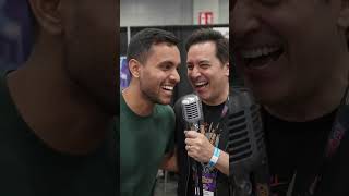 Today, I took on an epic Comic Con challenge and got to chat with famous creators