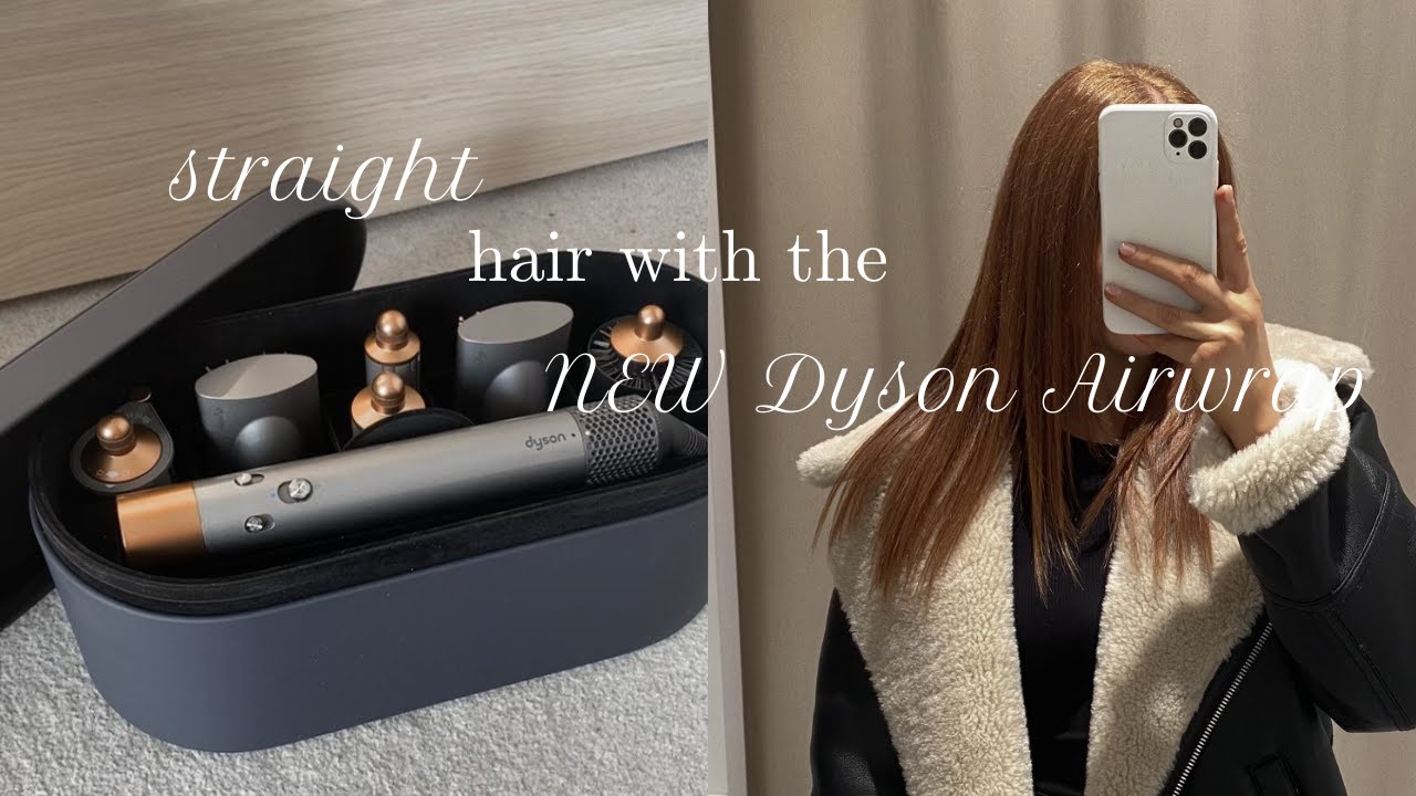 How i grow my hair FAST & styling my hair sleek & straight with the