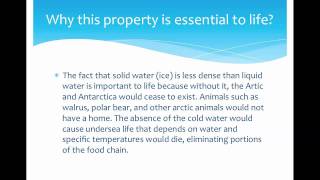 Water Density Solid vs Liquid - Period 3