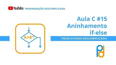 Linguagem C | Aula 15 - Aninhamento if-else