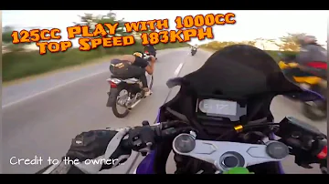 125cc Race with 1000cc