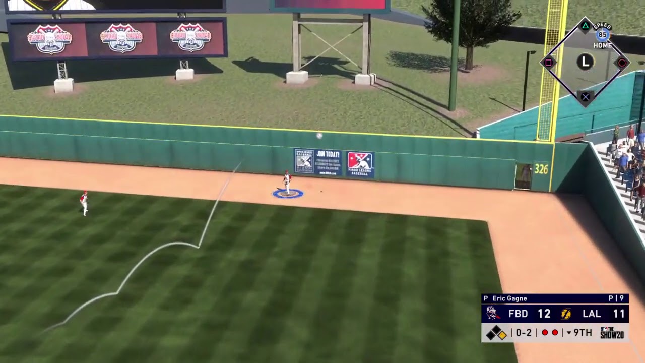 MLB THE SHOW 20 fielding