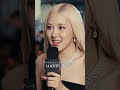 #BLACKPINK #ROSÉ に #metgala でインタビュー🖤 #metgala26-livestreamclip #metgala26