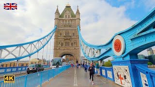 London Walking Tours  4K🇬🇧 Walk from Tower of London to Tower Bridge (London Bride) by Lvfree Adventures 620 views 1 month ago 10 minutes, 1 second