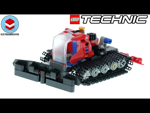 LEGO Technic 42148 Snow Groomer - LEGO Speed Build Review