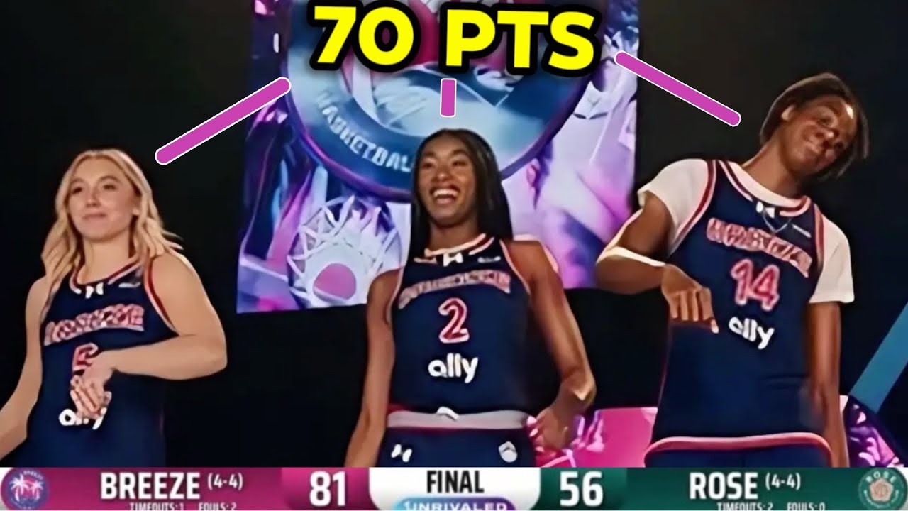 Nba Wave Rose BREEZE REVENGE GAME! | Breeze vs Rose Unrivaled Basketball League - YouTube