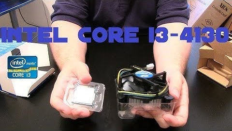 Intel core i3 4130 review and benchmarks
