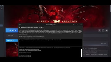Fix Ashes of Creation Unreal Process Has Crashed UE-AOC/GPU Crash Dump Triggered/Out Of Video Memory