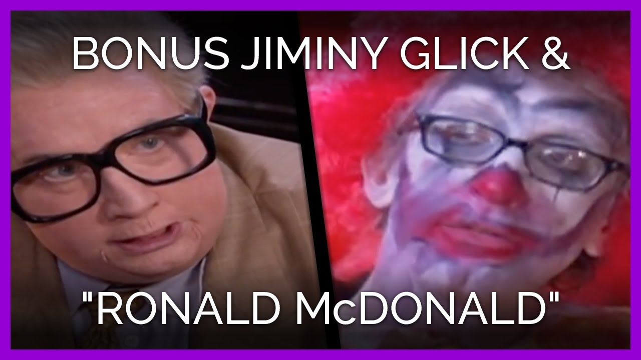 Bonus footage of Jiminy Glick & "Ronald McDonald" YouTube