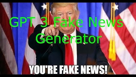 GPT 3(GPT-J-6B) Fake News Generator