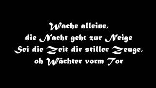 Oonagh - Märchen enden gut, 16. Wächter vor dem Tor (mit lyrics)